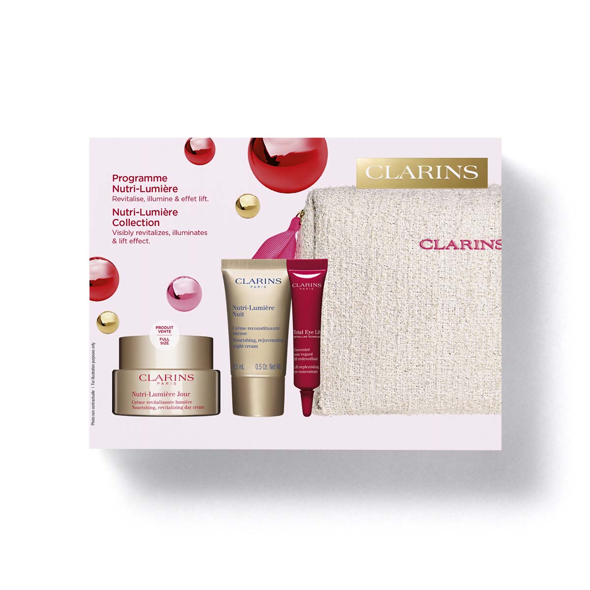 CLARINS NUTRI-LUMIERE SET