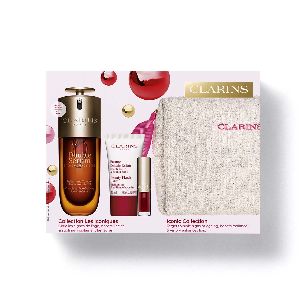 CLARINS DOUBLE SERUM SET