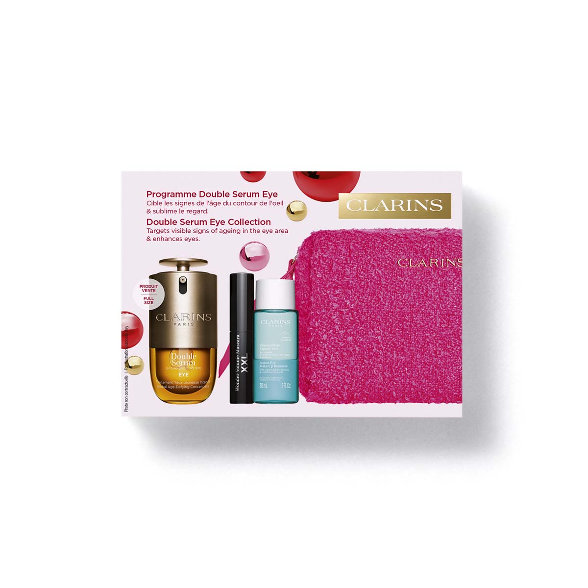 CLARINS DOUBLE SERUM EYE SET