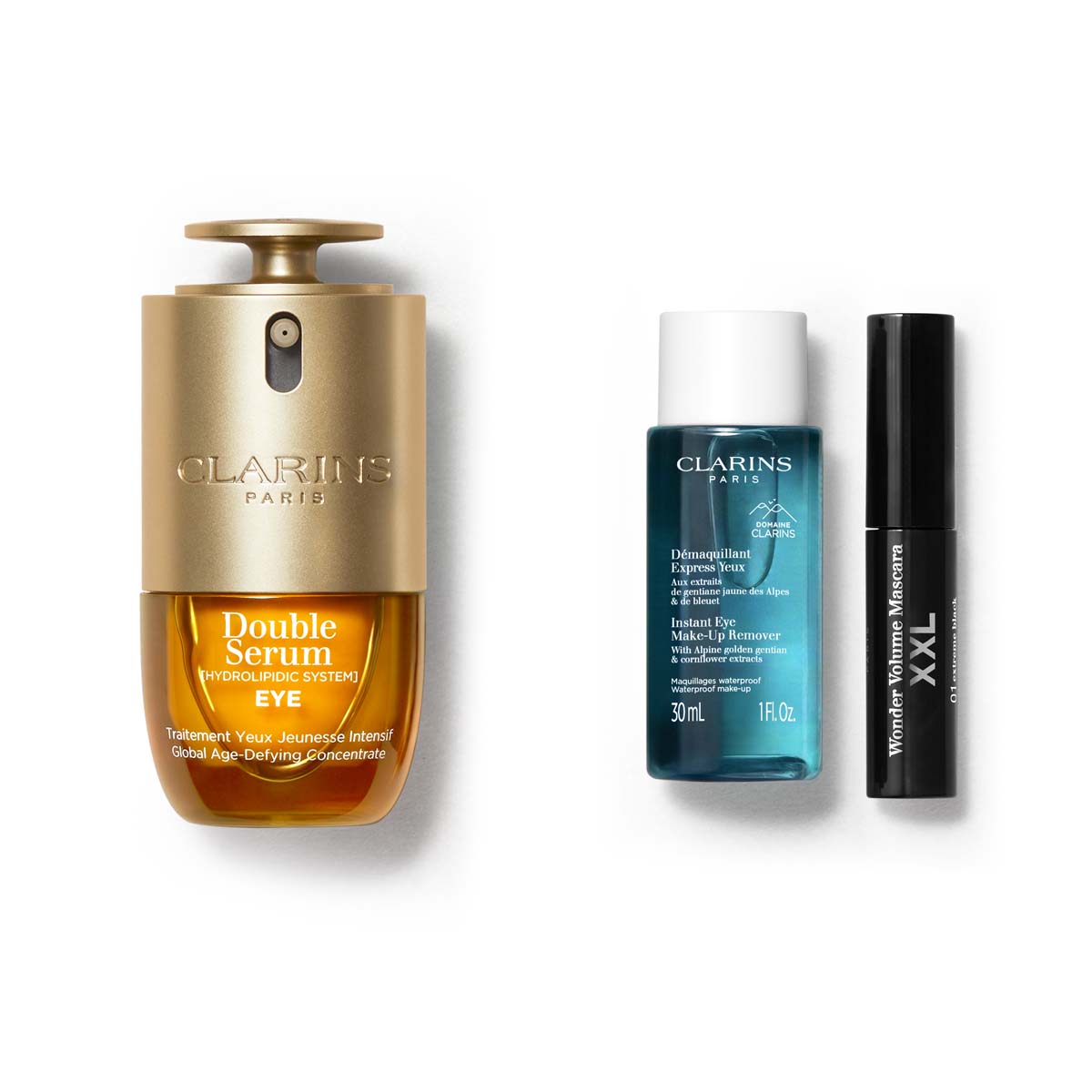CLARINS DOUBLE SERUM EYE SET