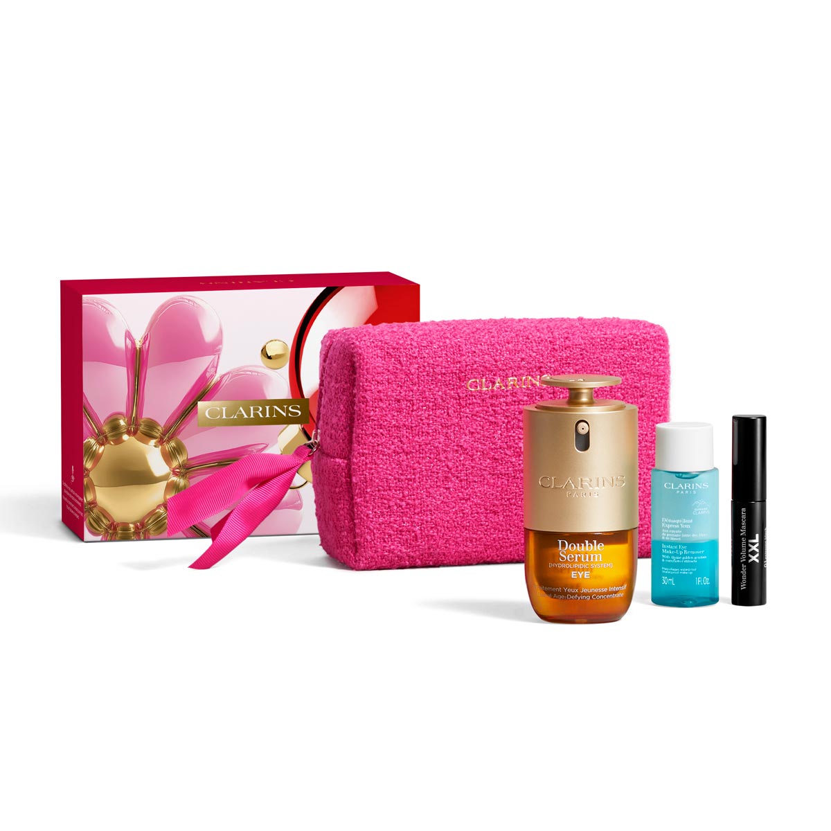 CLARINS DOUBLE SERUM EYE SET