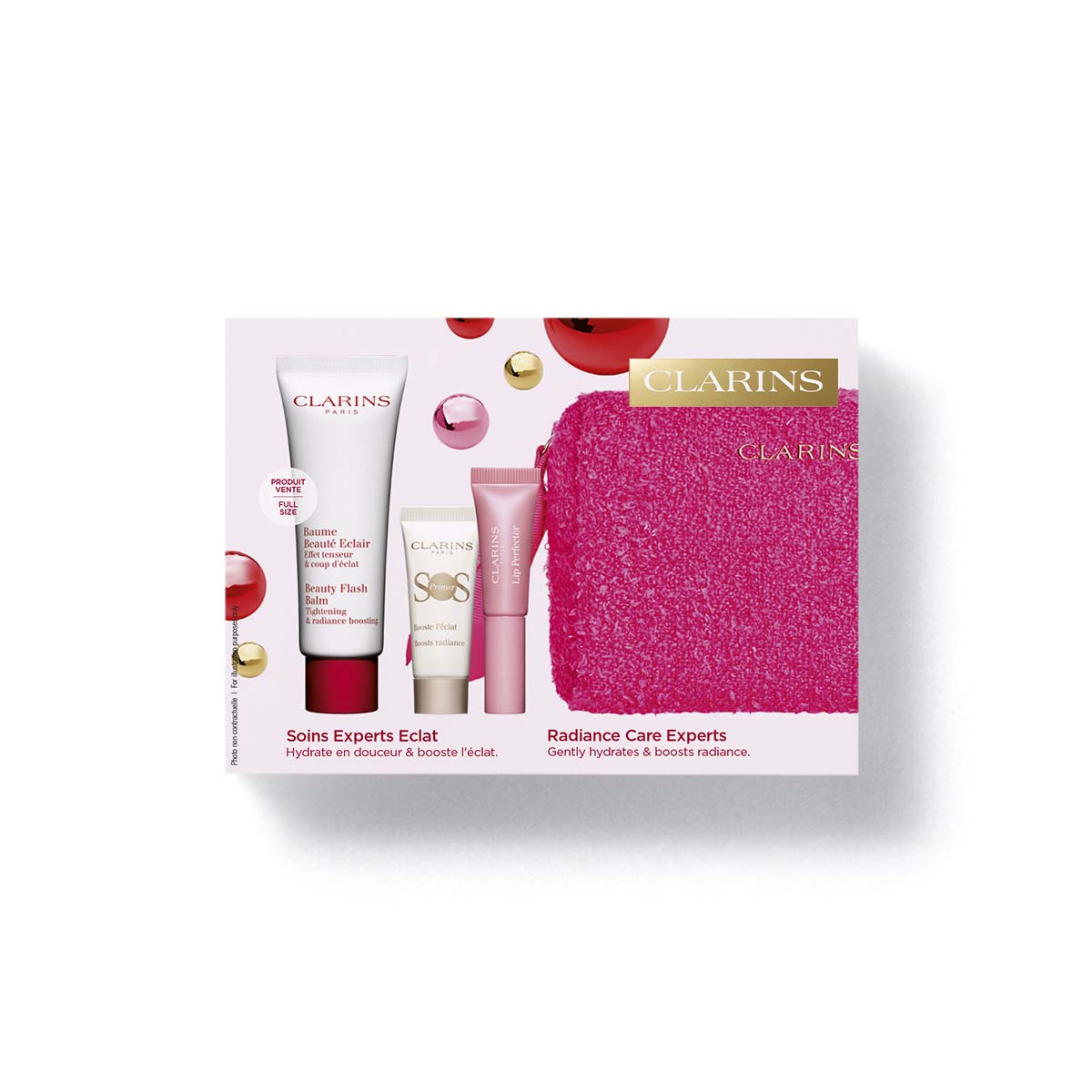 CLARINS BEAUTY FLASH BALM SET