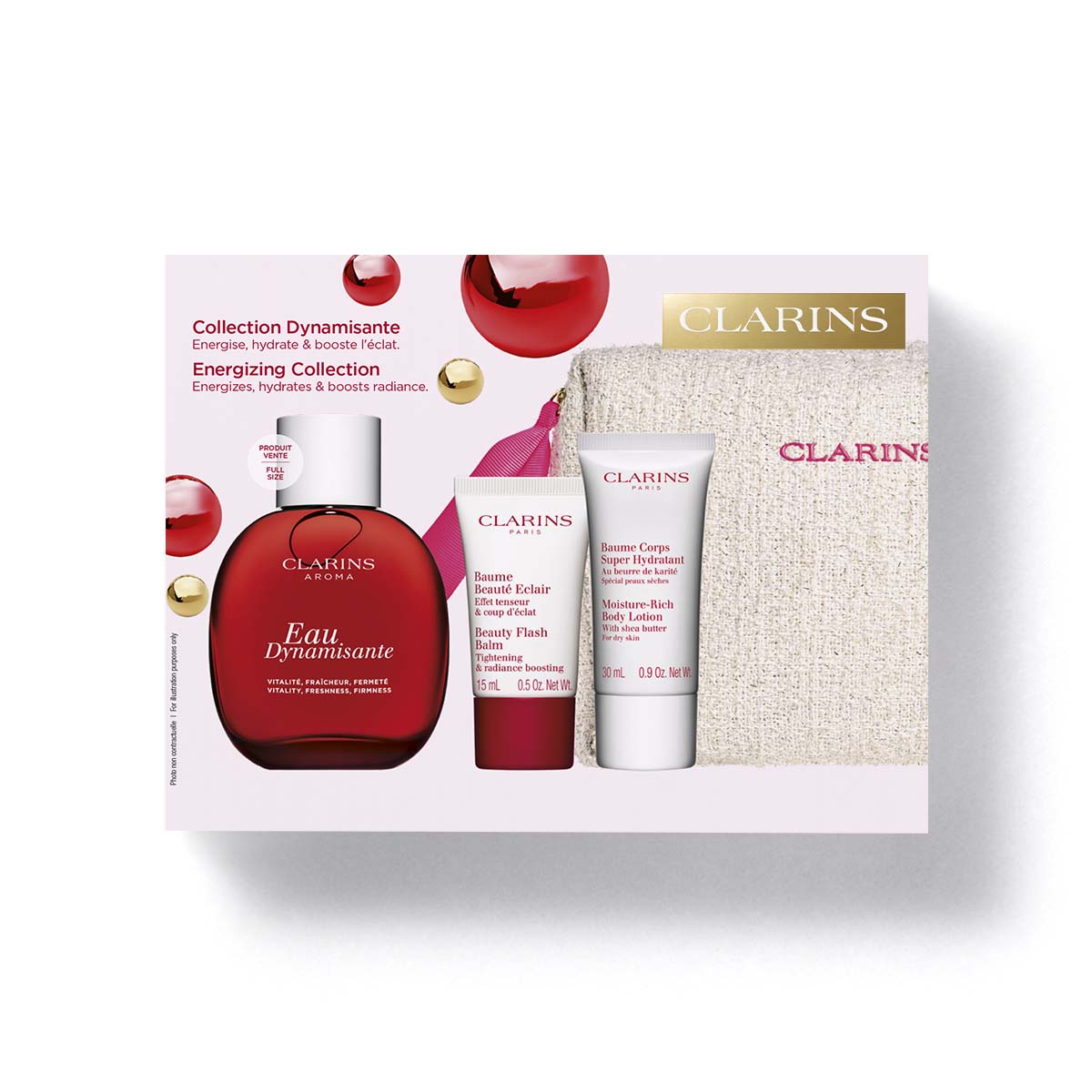 CLARINS EAU DYNAMISANTE SET