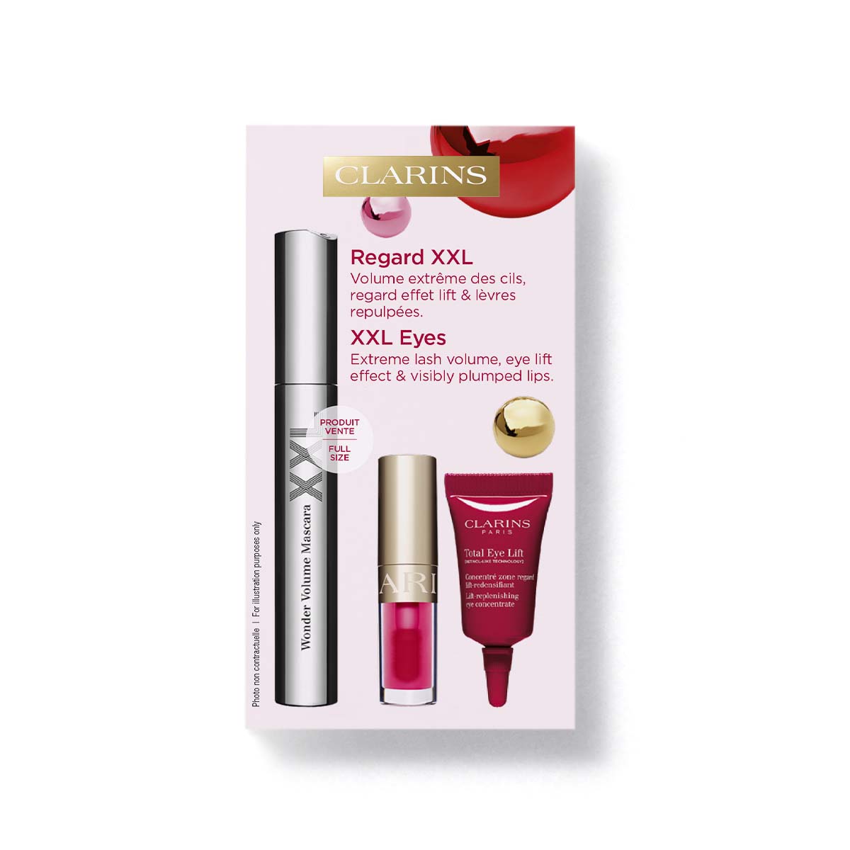 CLARINS WONDER VOLUME MASCARA XXL SET  BLACK FRIDAY 26