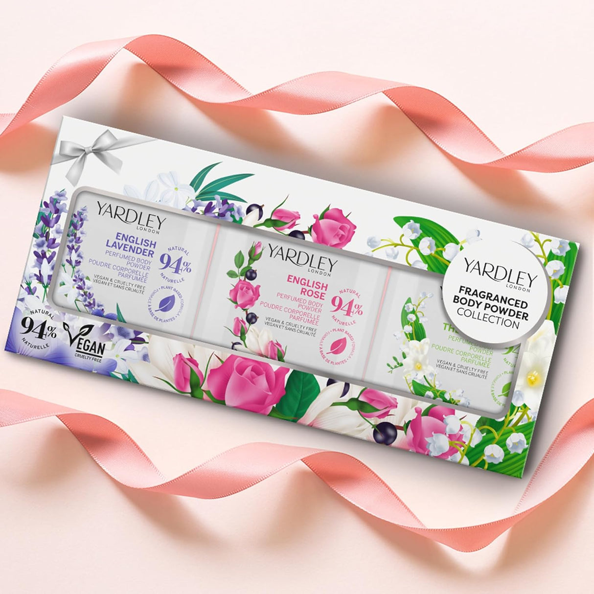 Yardley Perfumed Powder Trio Gift Set