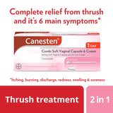 Canesten Combi Soft Vaginal Capsule & Cream