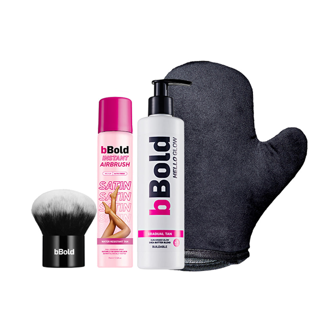 bBold Gradual Glow 5 Piece Tanning Kit