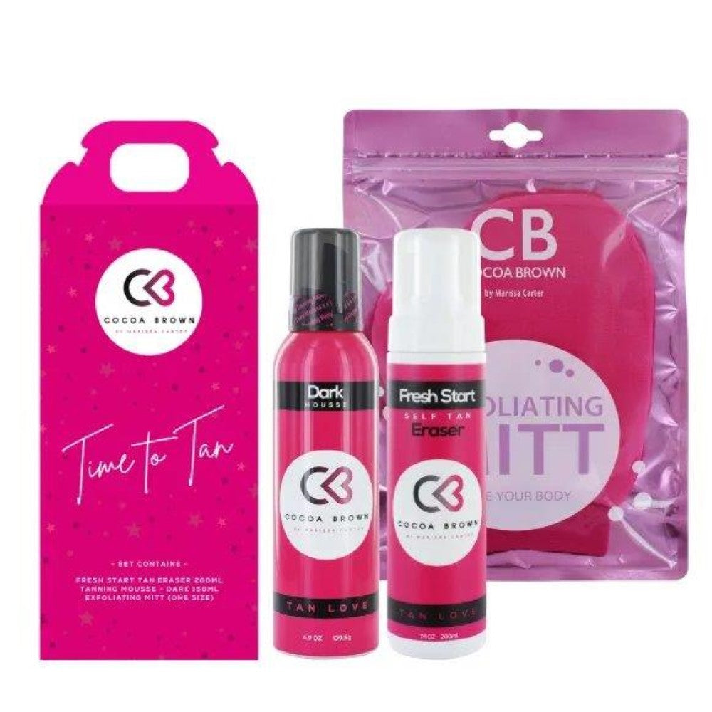 Cocoa Brown Time To Tan Gift Set