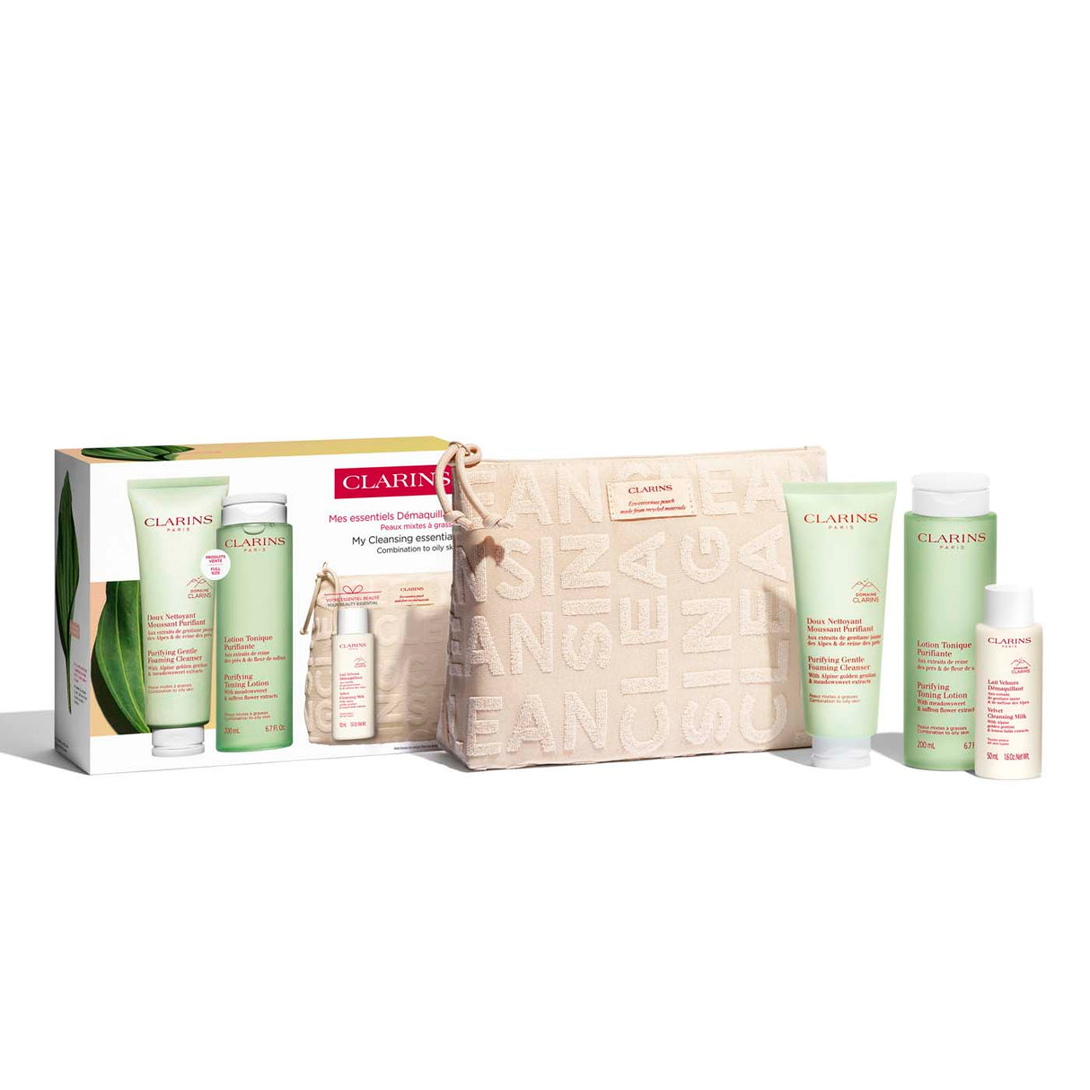 Clarins Cleansing Value Pack Combination to Oily Skin