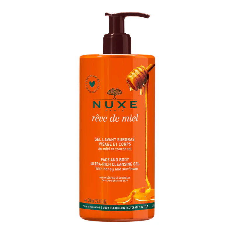 Nuxe Reve De Miel Face and Body Ultra-Rich Cleansing Gel