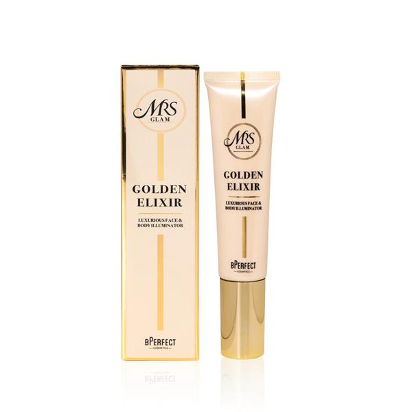 BPerfect X Mrs Glam Golden Elixir Face and Body Illuminator