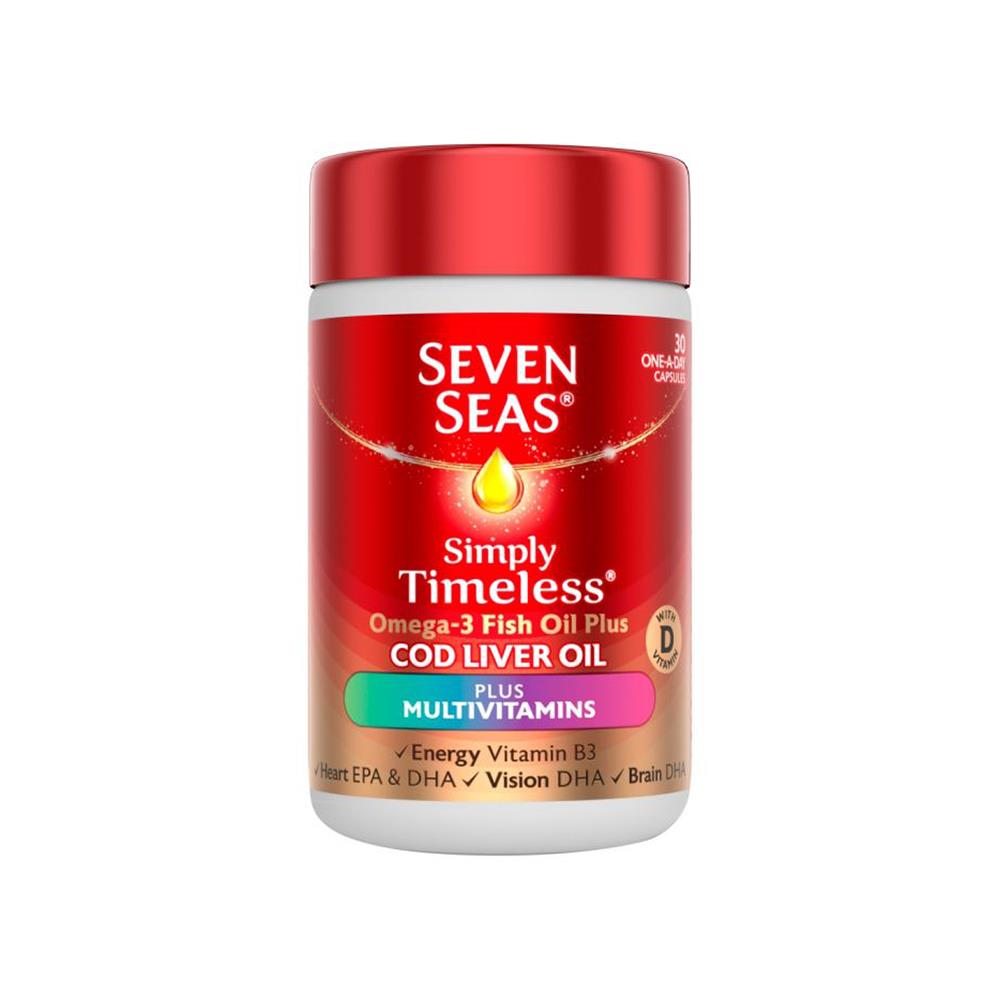 Seven Seas Cod Liver Oil & Multivitamins - 30 Pack