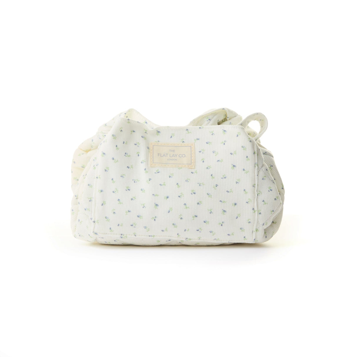 THE FLATLAY CO  FLCMB-EV-CDF | DRAWSTRING FLAT LAY MAKEUP BAG - COZY COTTON DITS