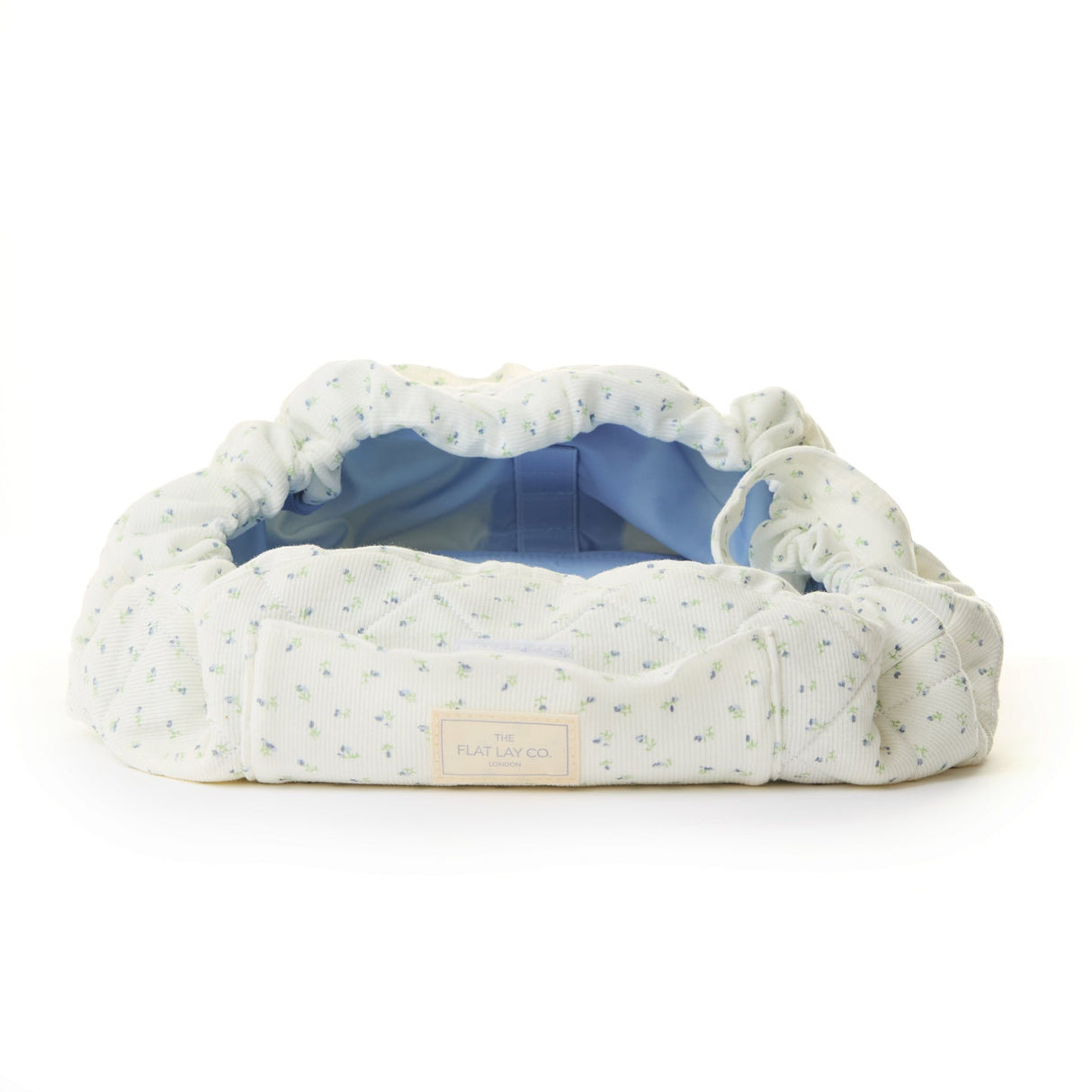 THE FLATLAY CO  FLCMB-EV-CDF | DRAWSTRING FLAT LAY MAKEUP BAG - COZY COTTON DITS