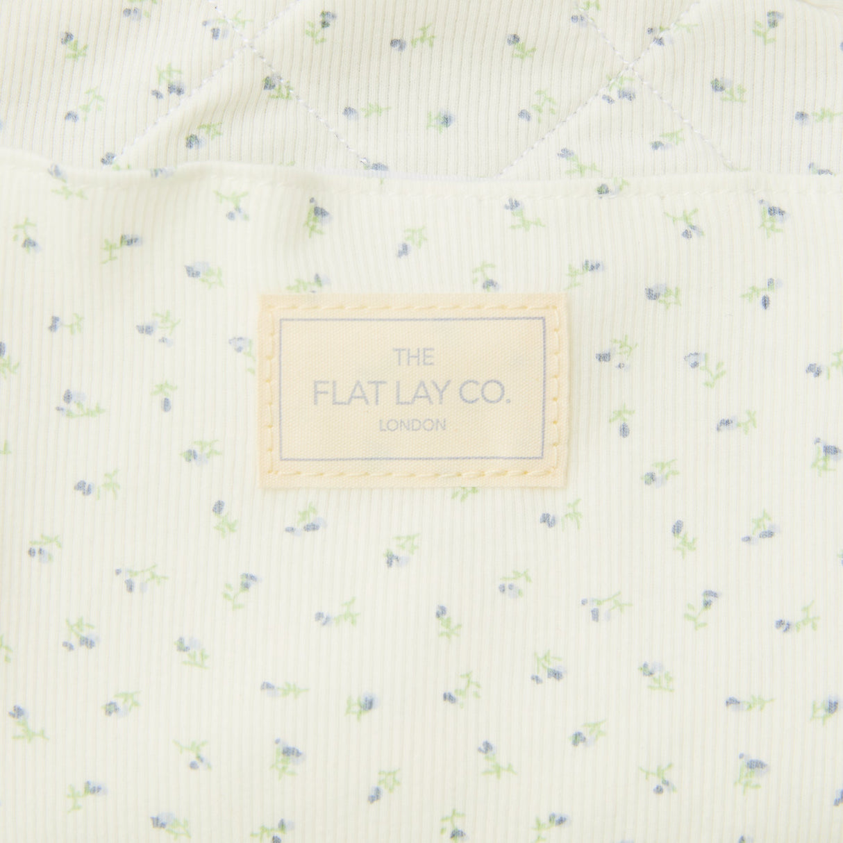 THE FLATLAY CO  FLCMB-EV-CDF | DRAWSTRING FLAT LAY MAKEUP BAG - COZY COTTON DITS