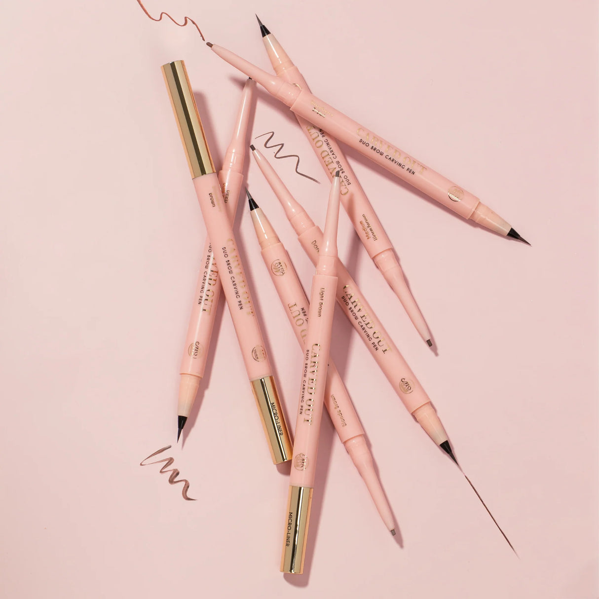 BPerfect X Mrs Glam Carved Out Duo Brow Carving Pen