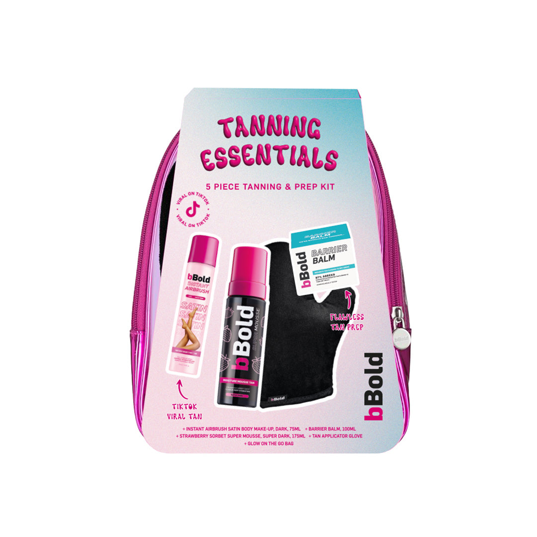 bBold Tanning Essentials 5 Piece Tanning Kit