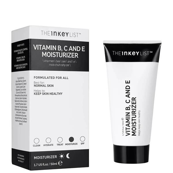 The Inkey List Vitamins BCE Moisturizer Cream 50ml