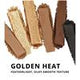 KASH BEAUTY EYESHADOW  PALETTE GOLDEN HEAT  KB159