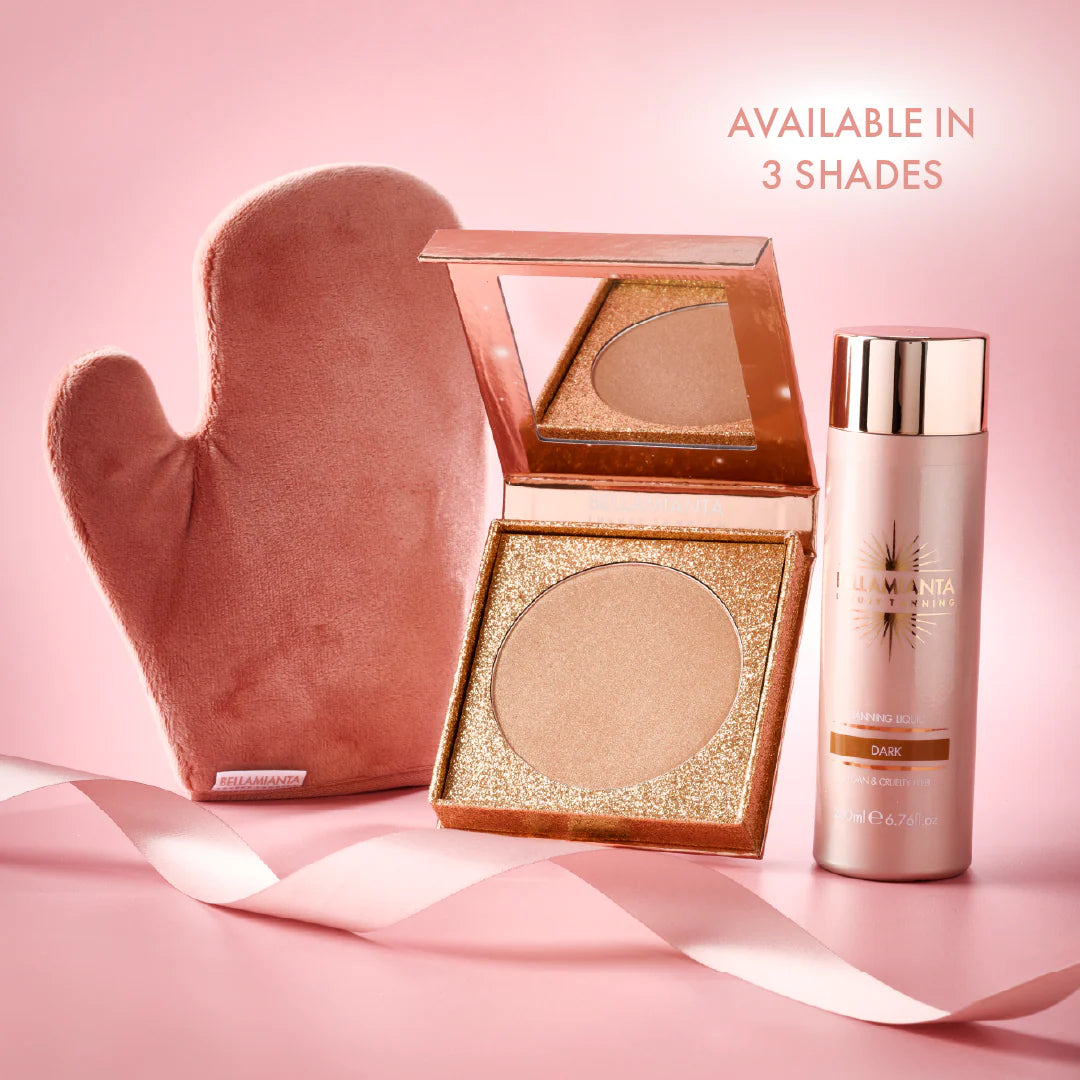 Bellamianta Bow Tied Glow Liquid Gold Tanning Gift Set