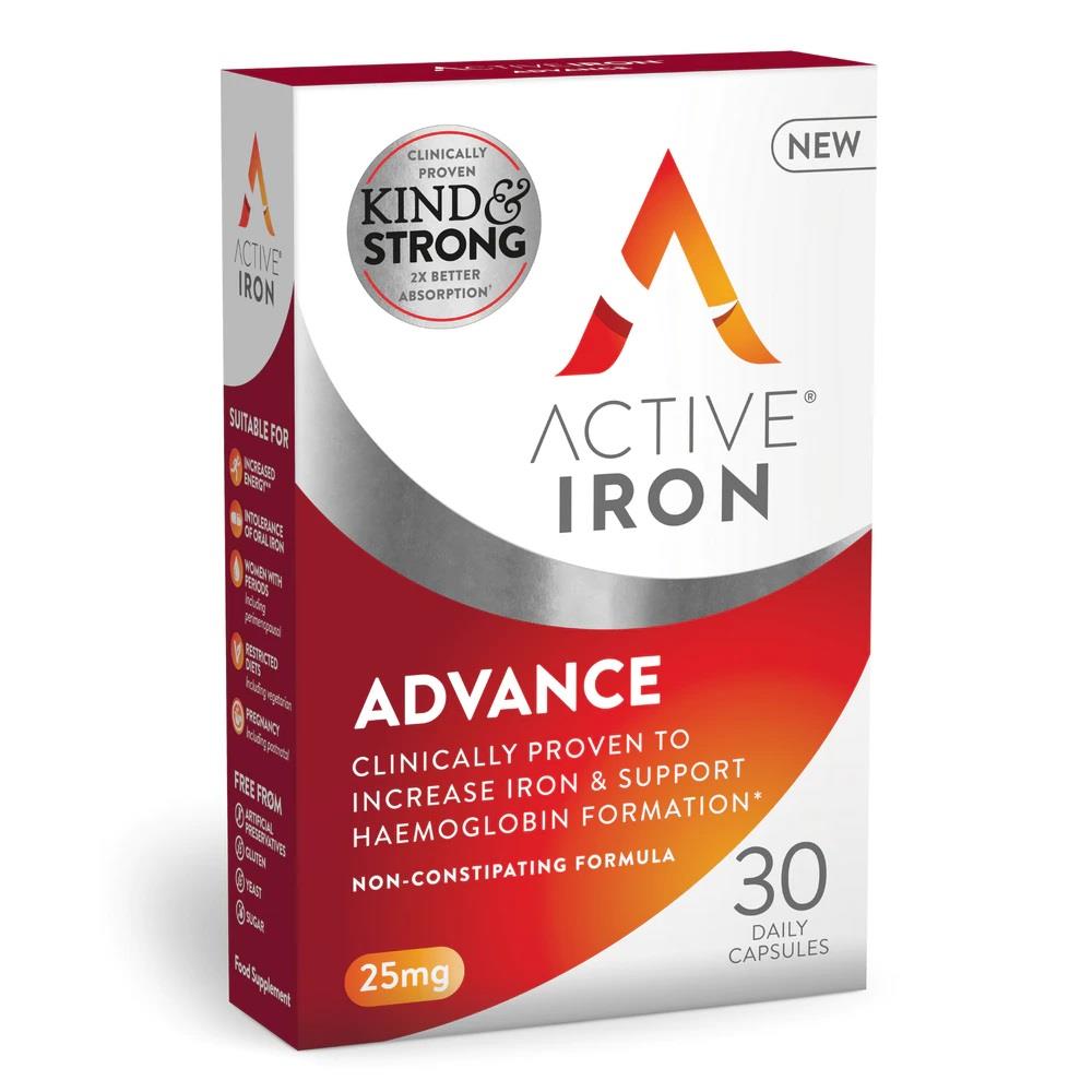 Active Iron Advance | 25Mg | 30 Capsules