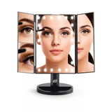 Rio 24 LED Touch Dimmable 3 Way Makeup Mirror