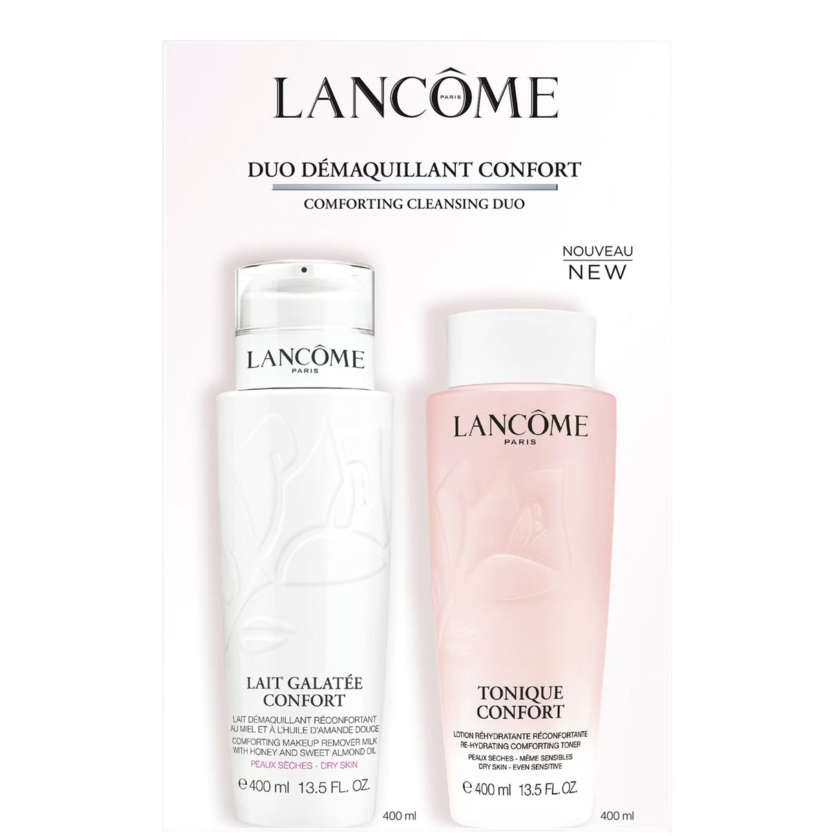 Lancôme Confort Cleansers 400ml Set