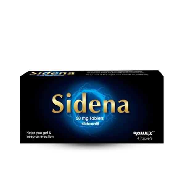 Rowa Sidena 50mg Sildenafil Tablets