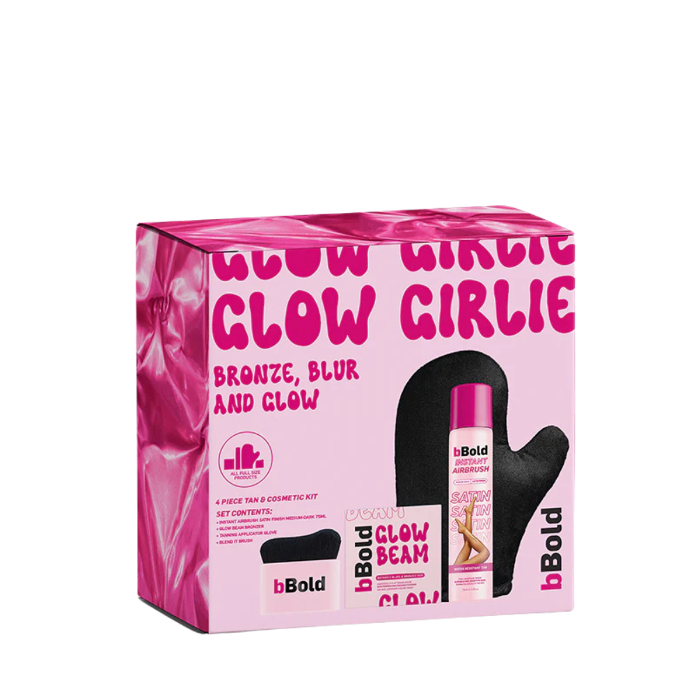 bBold Glow Girlie Cosmetic and Tan Gift Set