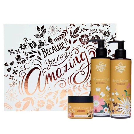 Handmade-Soap-Co.-Bodycare-Gift-Set-"Because-You're-Amazing"