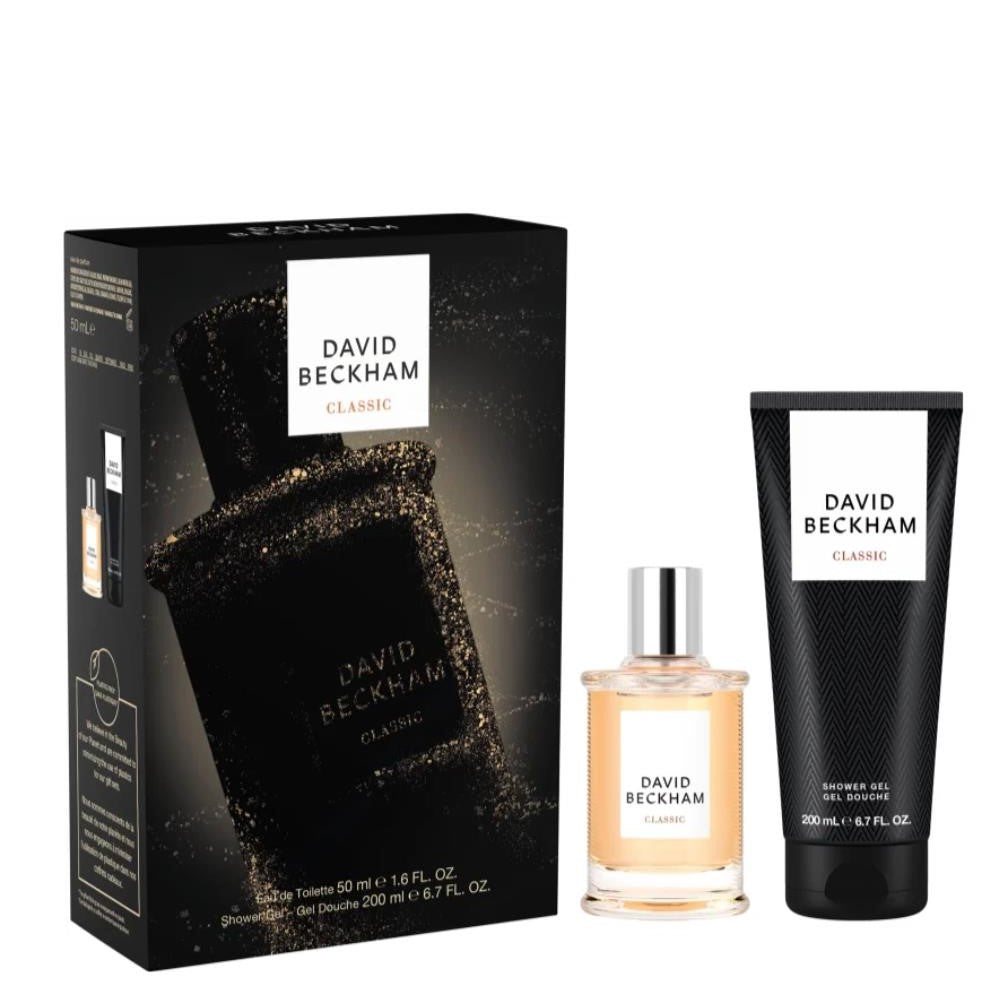 David Beckham Classic 50ml Eau De Toilette Gift Set