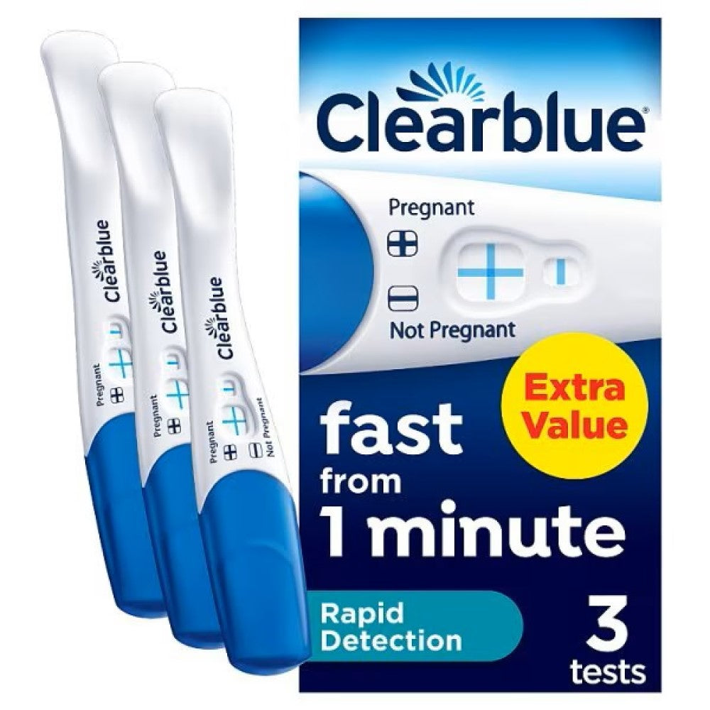 Clearblue Rapid Detection Pregnancy 3 Tests