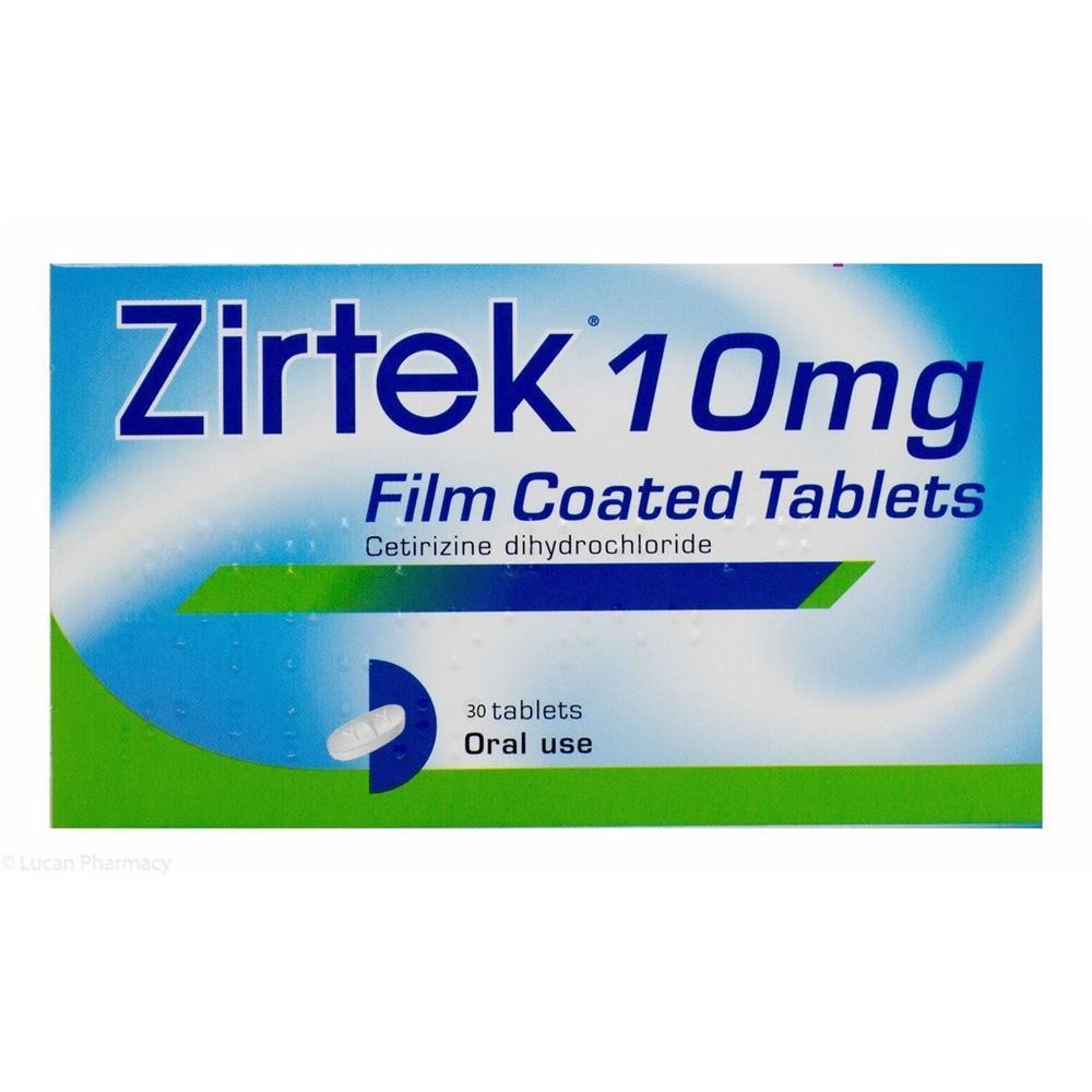 Zirtek Allergy Relief Tablets 30s