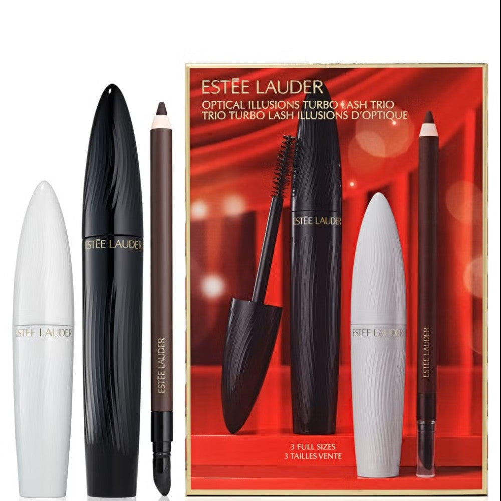 Estee Lauder Optical Illusions Turbo Lash Trio Holiday Makeup Gift Set