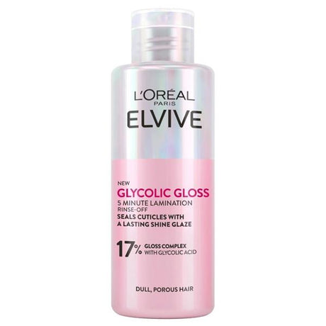 L'Oreal-Elvive-Glycolic-Gloss-5-Minute-Lamination-Treatment-for-Dull-Hair-200ml