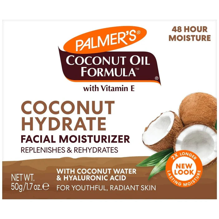 Palmers Coconut Oil Hydrate Facial Moisturiser 50g