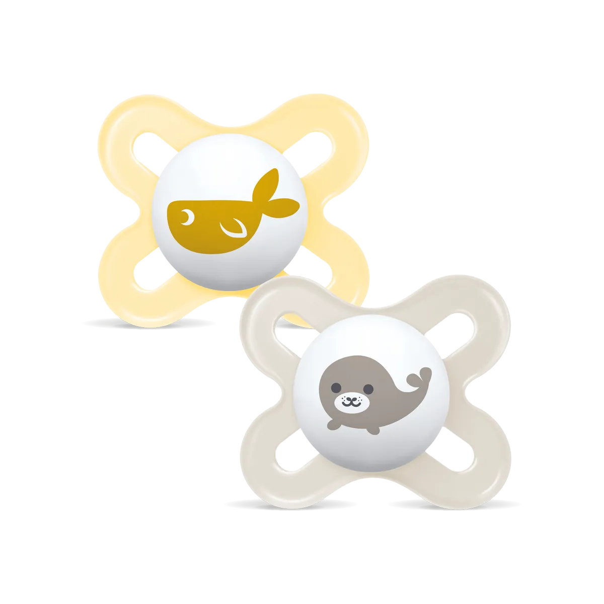 MAM Original Start Soother 0–2 Months 2 Pack (Varied Colours)