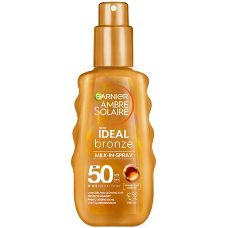 Garnier-Ambre-Solaire-Ideal-Bronze-Milk-In-Spray-SPF50-150ml