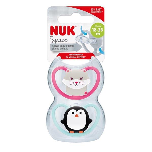 NUK-Space-Soother-Size-3-(Assorted-Colours)