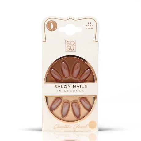 SOSUbySJ-Chocolate-Glazed-Faux-Nails