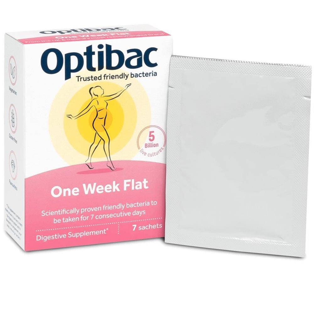 OptiBac Probiotics One week flat