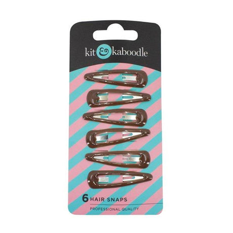 Kit-&-Kaboodle-Hair-Snaps-Brown-6-Pack