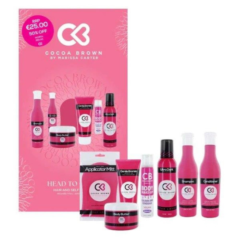 Cocoa Brown Head To Glow Gift Set