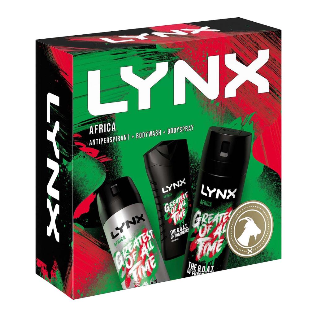 Lynx Africa Trio Gift Set