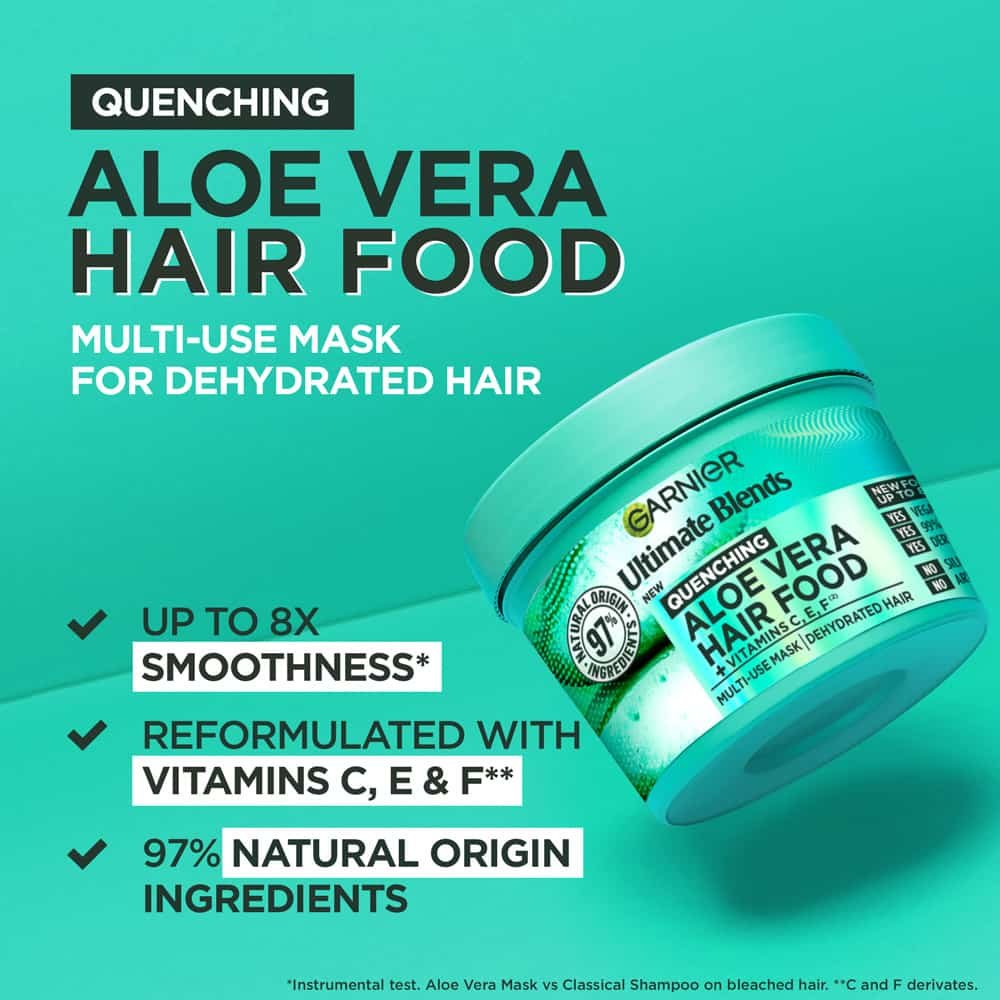 Garnier Moisturising Aloe Vera Supercharged Hair Food Mask