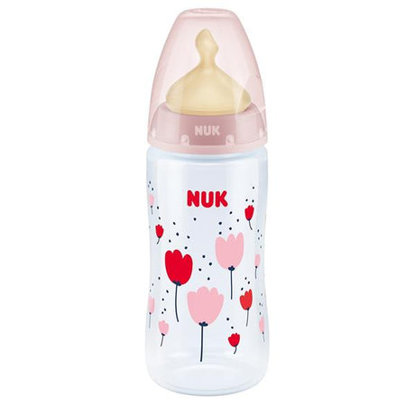 NUK-First-Choice-+-Latex-300ml-Bottle-(Assorted-Colours)