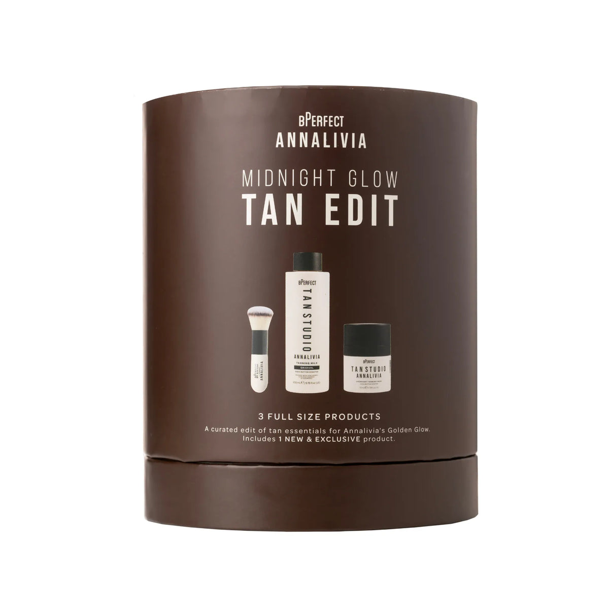 BPERFECT ANNALIVIA MIDNIGHT GLOW TAN EDIT GIFT SET