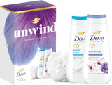 Dove Unwind Body Wash Duo Christmas Gift Set
