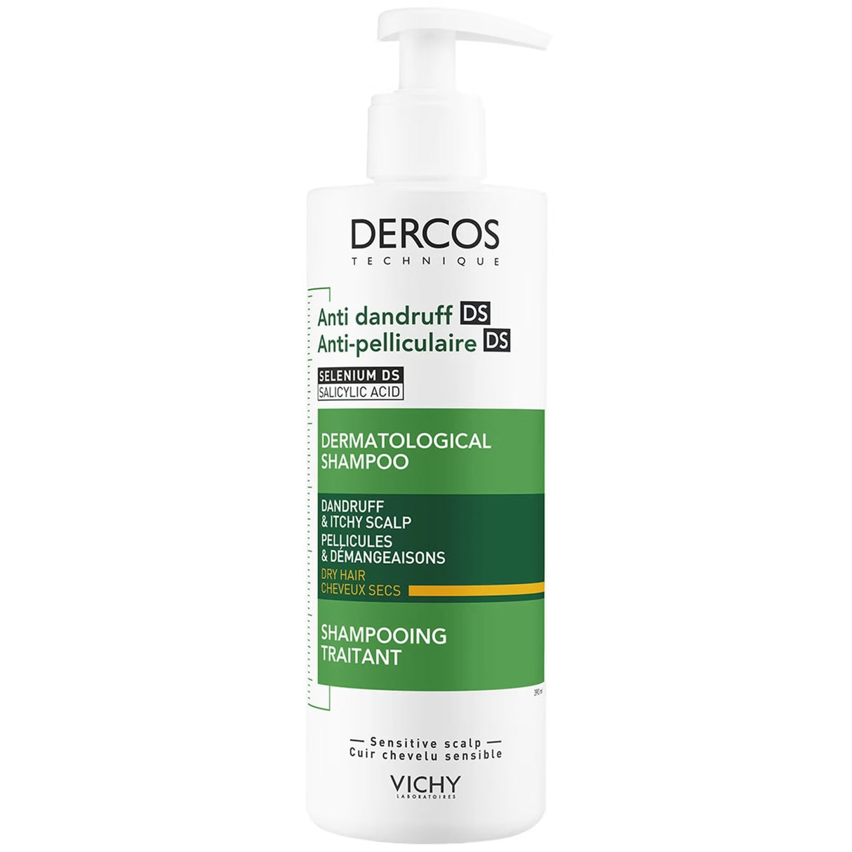 Vichy Dercos Anti-Dandruff Shampoo for Dry Hair