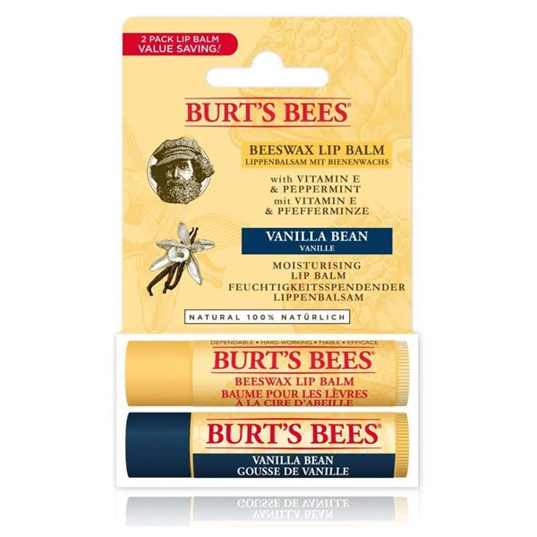 Burt's-Bees-Beeswax-&-Vanilla-Lip-Duo-(4.25g-x-2)